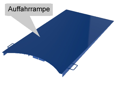 Auffahrrampe